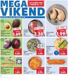 Domaći crveni kupus, Domaći crveni kupus 1 kg Zemlja porijekla Hrvatska - Pregled kataloga iz trgovine Kaufland, vrijedi od 28.10.2026 | Stranica: 46