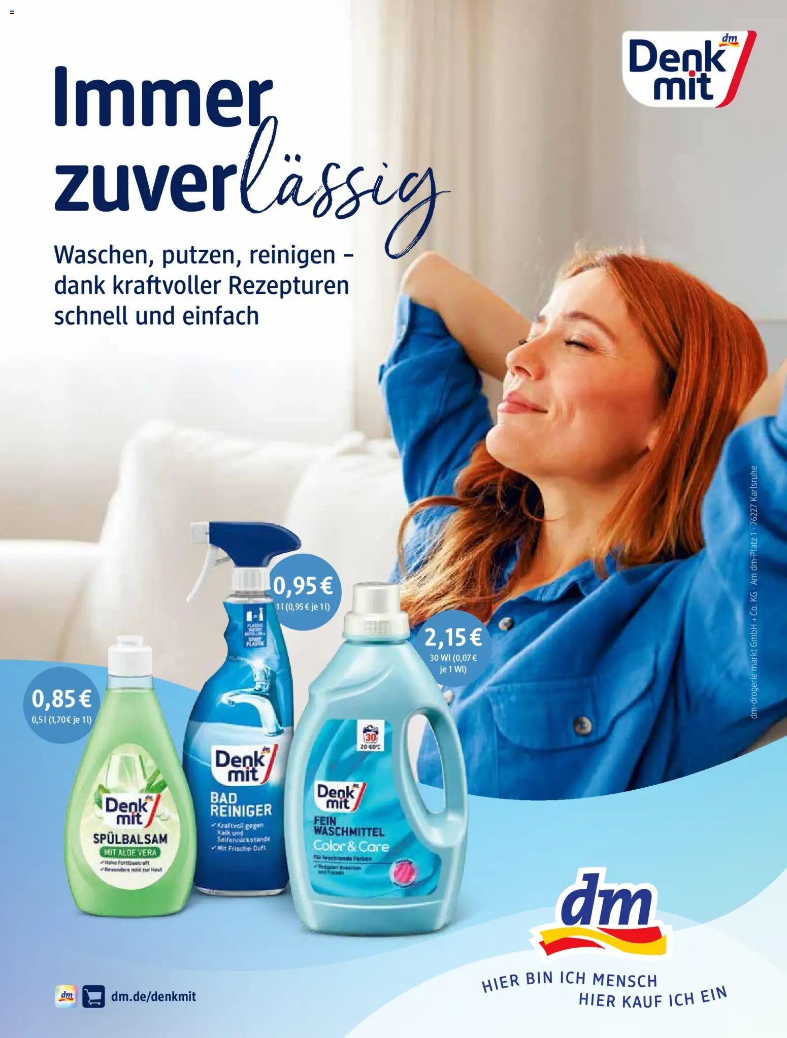 dm drogerie Prospekt – gültig ab 01.06.2026 | Seite: 4 | Produkte: Tür, Duft, Waschmittel