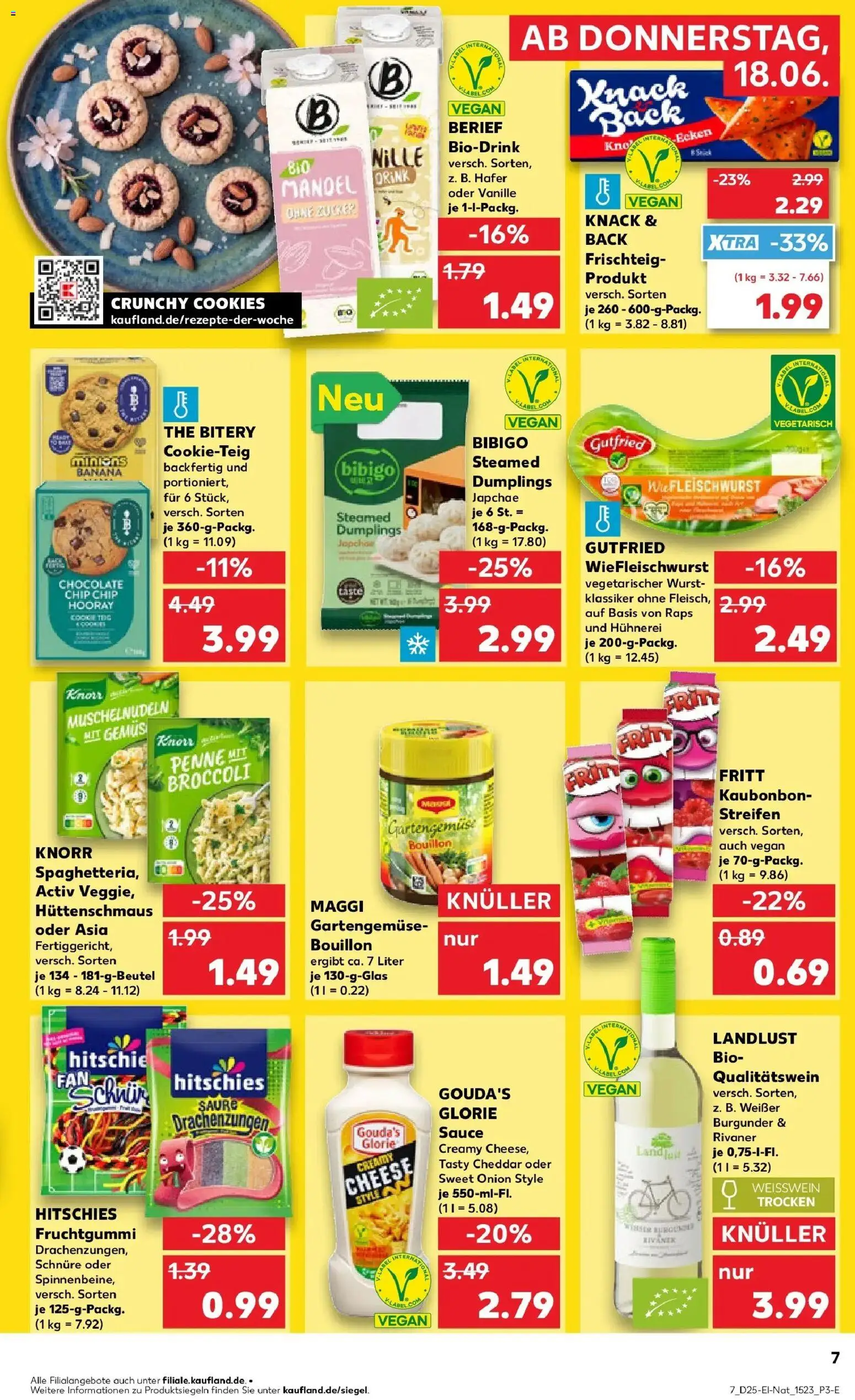 Kaufland Prospekt Ahrensfelde – gültig ab 18.06.2026 | Seite: 7 | Produkte: Maggi, Weißwein, Knorr, Zucker