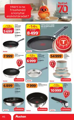 TEFAL INGENIO SERPENYŐ, inox, 24 cm - amely érvényes a következő dátumtól: 2026.09.17. | Oldal: 46