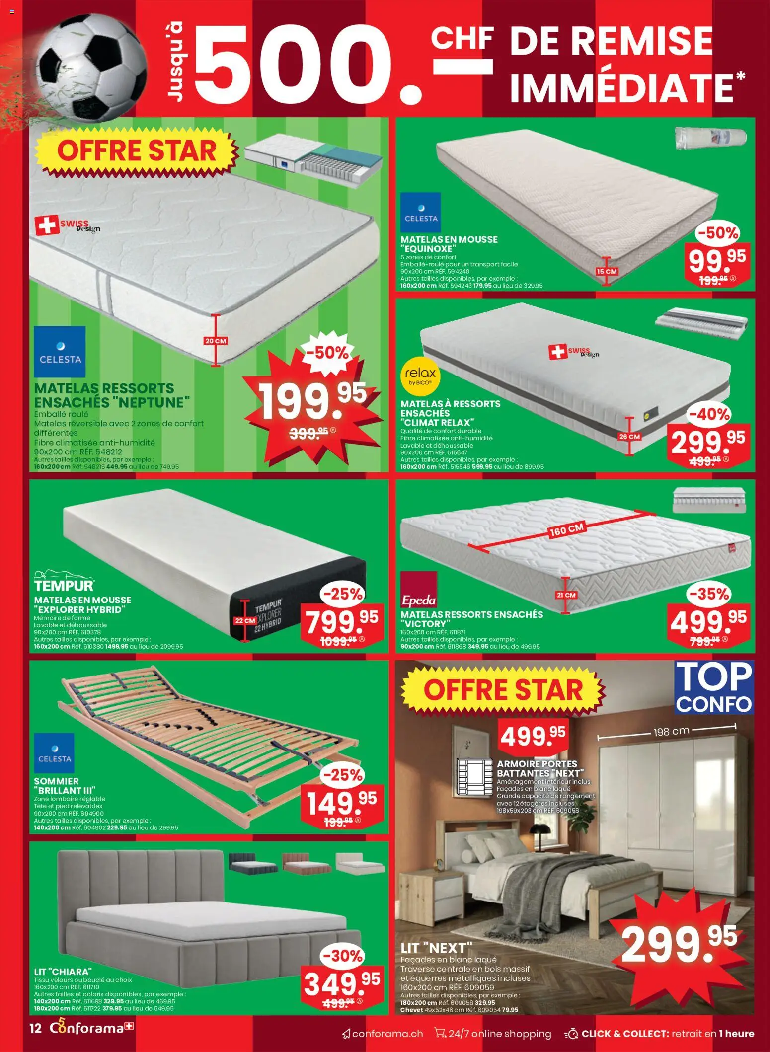 Conforama aktionen FR – gültig ab 13.05.2026 | Seite: 12