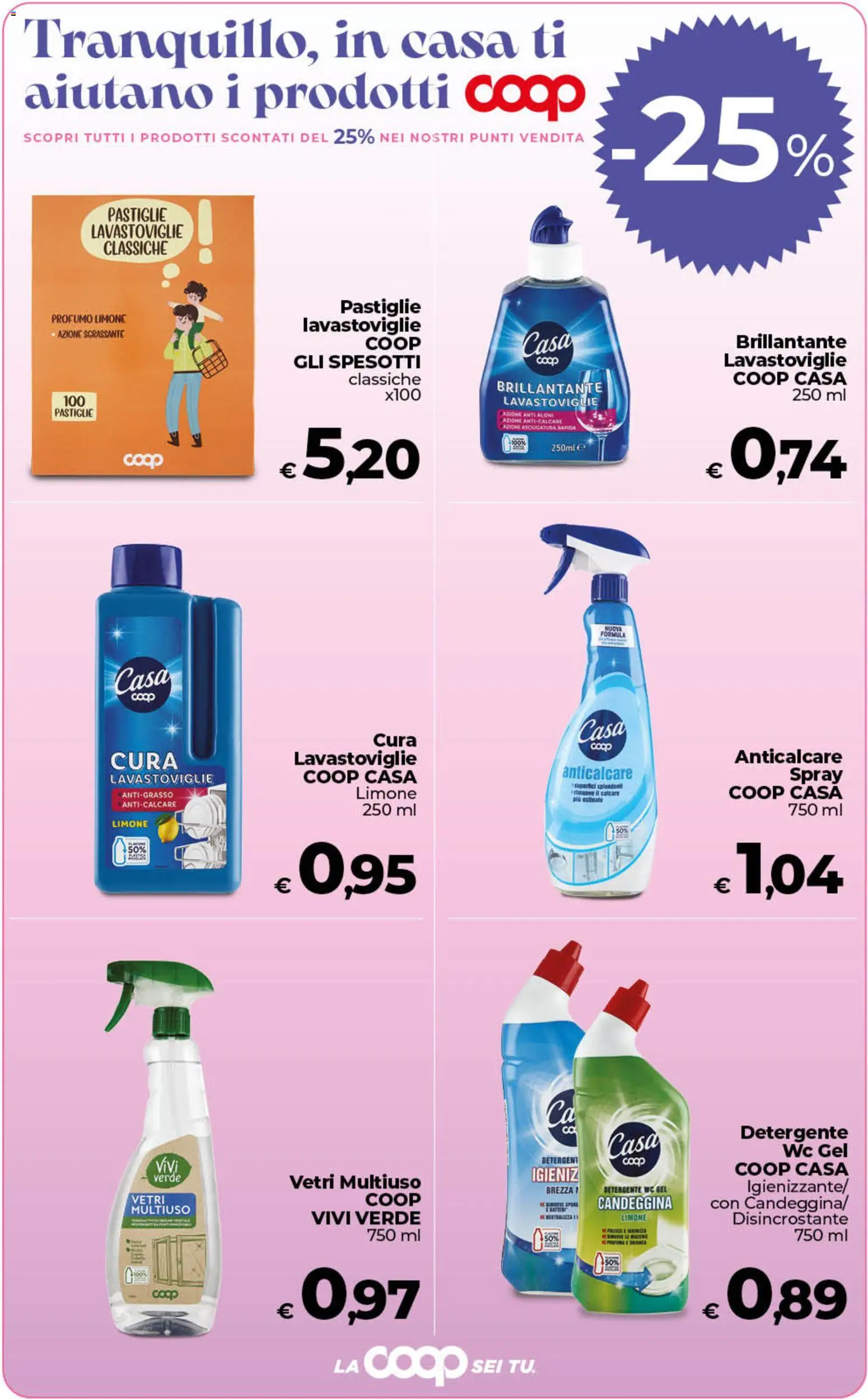 Volantino Ipercoop del 07.04.2026 | Pagina: 11 | Prodotti: Anticalcare, Limone, WC, Profumo