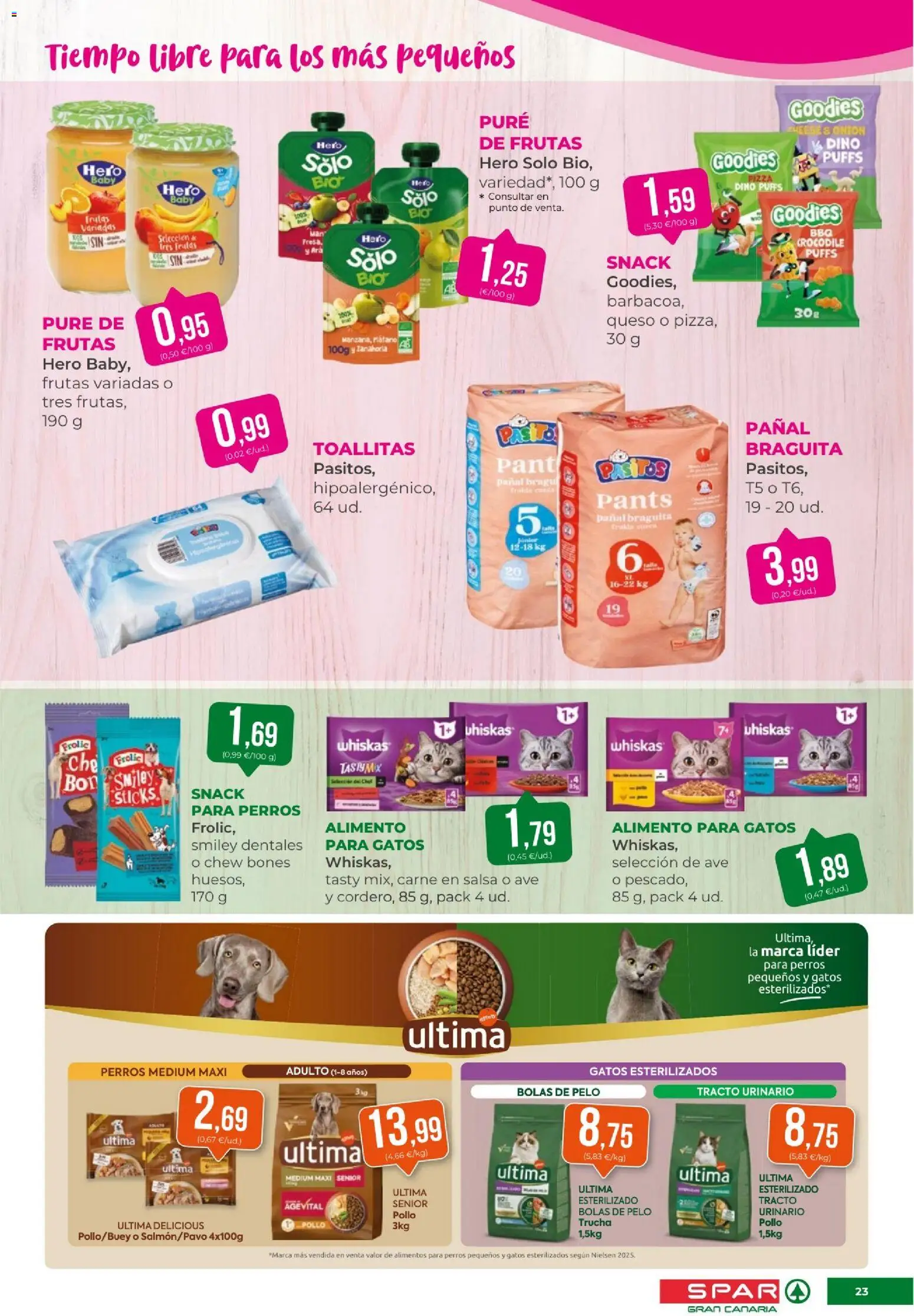 Spar folleto │ válido desde el 24/07/2026 | Página: 23 | Productos: Queso, Pizza, Zanahoria, Κούβα