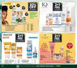 Dis-Chem specials catalogue – valid from 20/08/2026 | Page: 30 | Products: Mask, Cream, Scrub, Day cream