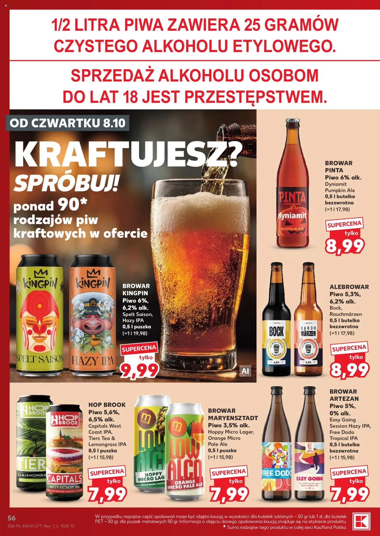 Kaufland gazetka od 08.10.2026 | Strona: 56