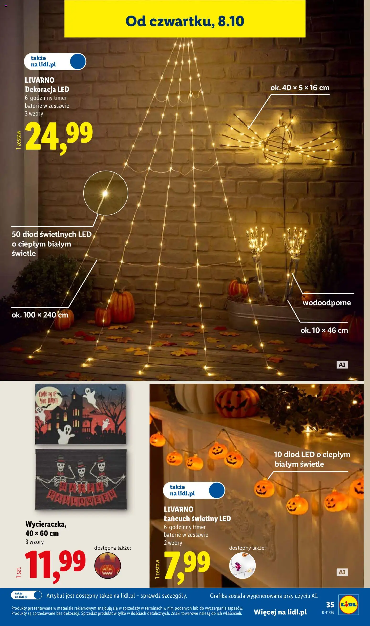 Lidl Polsko katalog od 05.10.2026 | Strana: 45 | Produkty: Baterie, LED