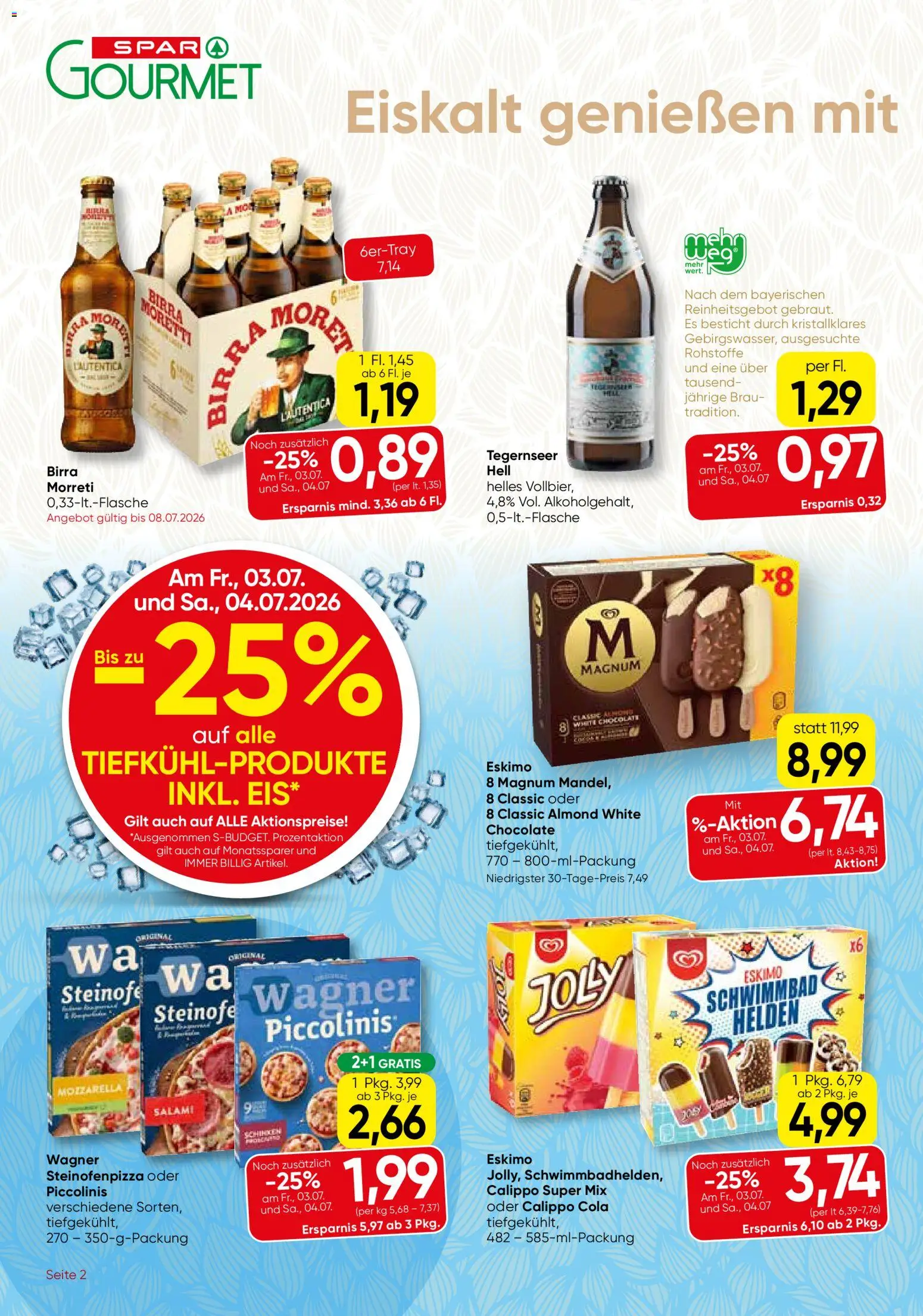 SPAR Gourmet Flugblatt gültig ab 01.07.2026 | Seite: 2