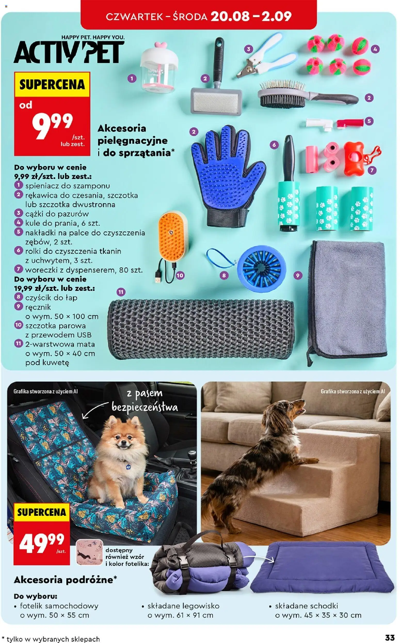 Biedronka Polsko leták - Hity i inspiracje od 20.08.2026 | Strana: 33 | Produkty: USB
