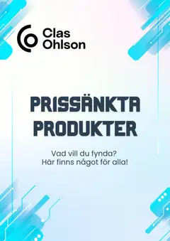 Clas Ohlson erbjudanden - Förhandsvisning av reklamblad från butik Clas Ohlson aktuell från 01/10/2026