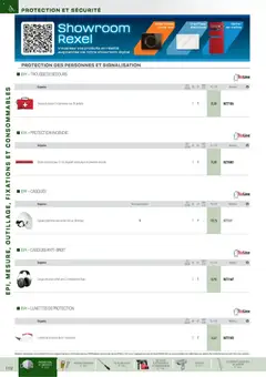 Rexel - Prévisualisation de Rexel EPI, mesure, outillage, fixations et consommables valide à partir de 01/09/2025 | Page: 3 | Produits: Extincteur, Trousse de secours, Casque, Lunettes
