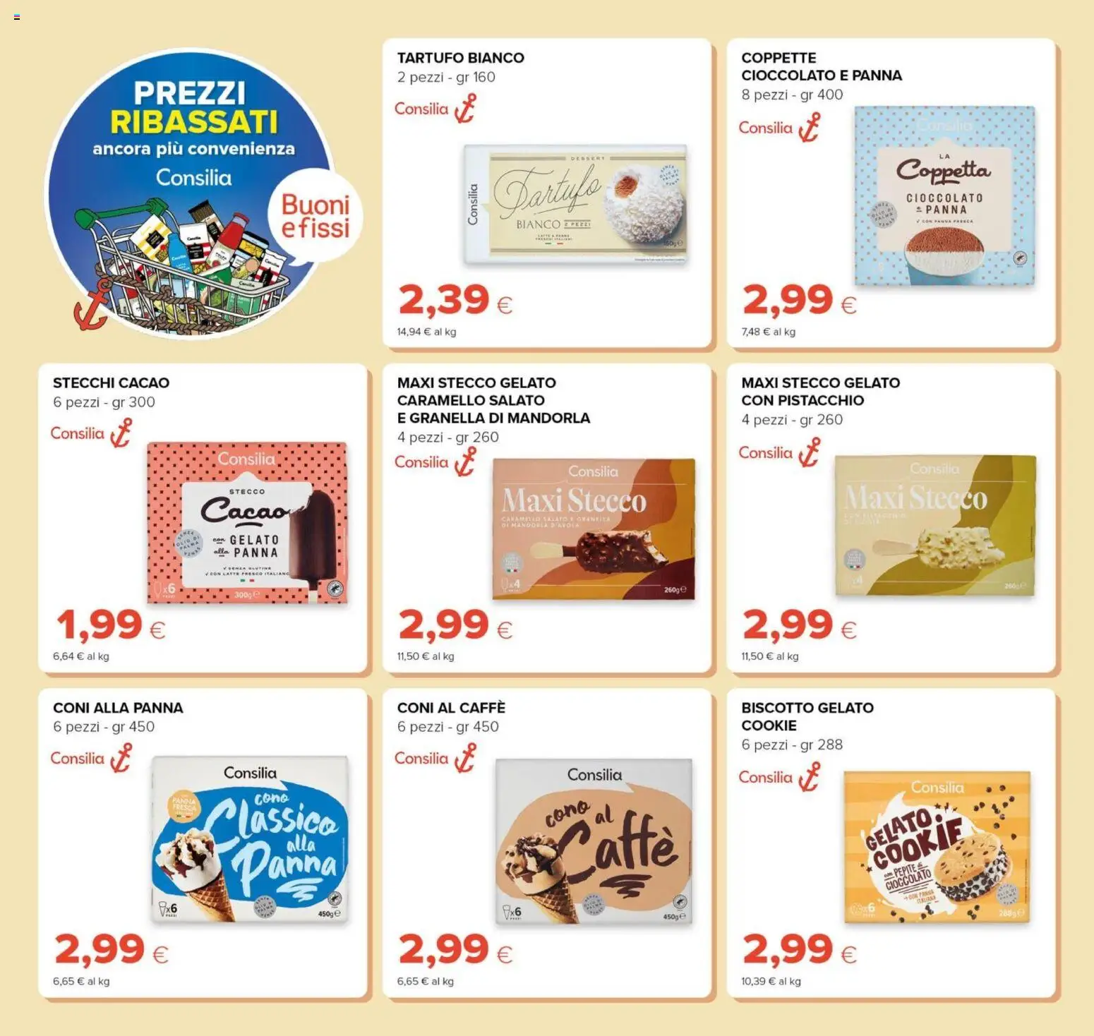 Volantino Oasi del 21/08/2026 | Pagina: 18 | Prodotti: Caffè, Cioccolato, Panna, Latte