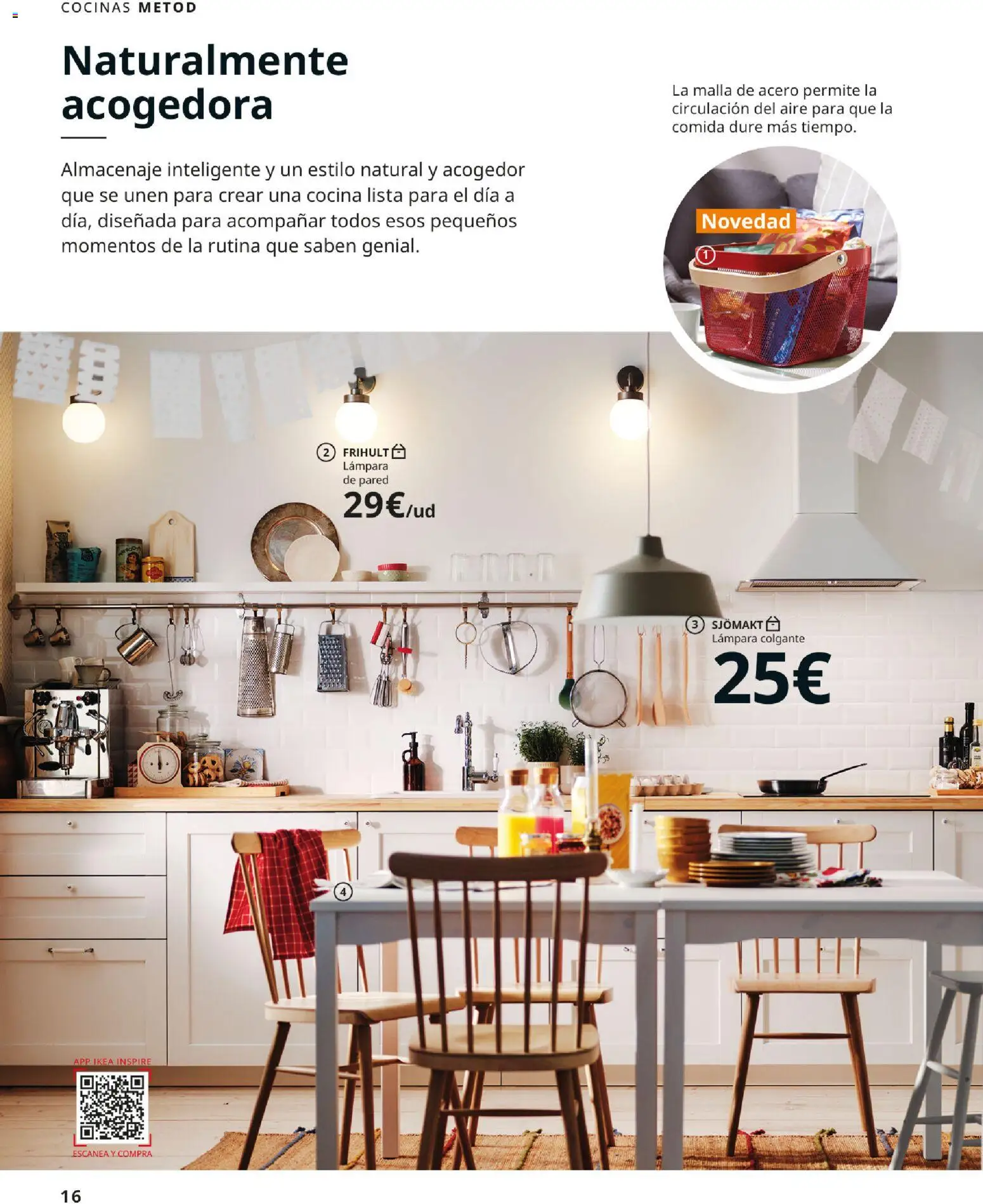 IKEA - Cocinas │ válido desde el 01/09/2026 | Página: 16 | Productos: Lámpara de pared, Cocina, Almacenaje, Lámpara
