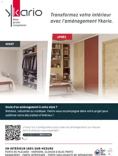 Mr. Bricolage - Prévisualisation de Mr. Bricolage catalogue Automne valide à partir de 18/09/2026 | Page: 69 | Produits: Porte coulissante, Bloc porte, Porte, Décoration