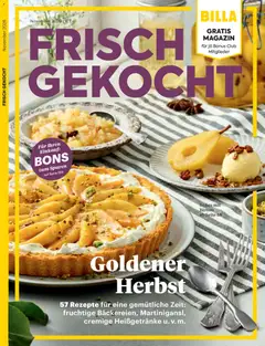 Billa AT Frisch Gekocht Magazin - amely érvényes a következő dátumtól: 2026.11.01.