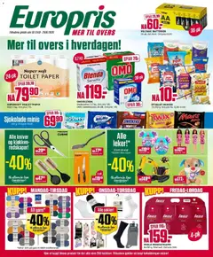 Forhåndsvisning av Europris kundeavis gyldig fra 24/08/2026