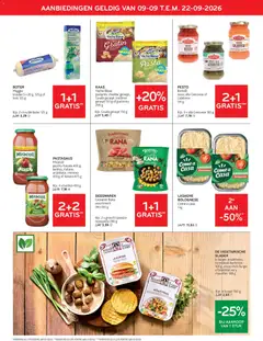 Alvo folder - Voorbeeld van een folder van Alvo, geldig van 09/09/2026 | Pagina: 8 | Producten: Gnocchi, Pasta, Mozzarella, Gouda