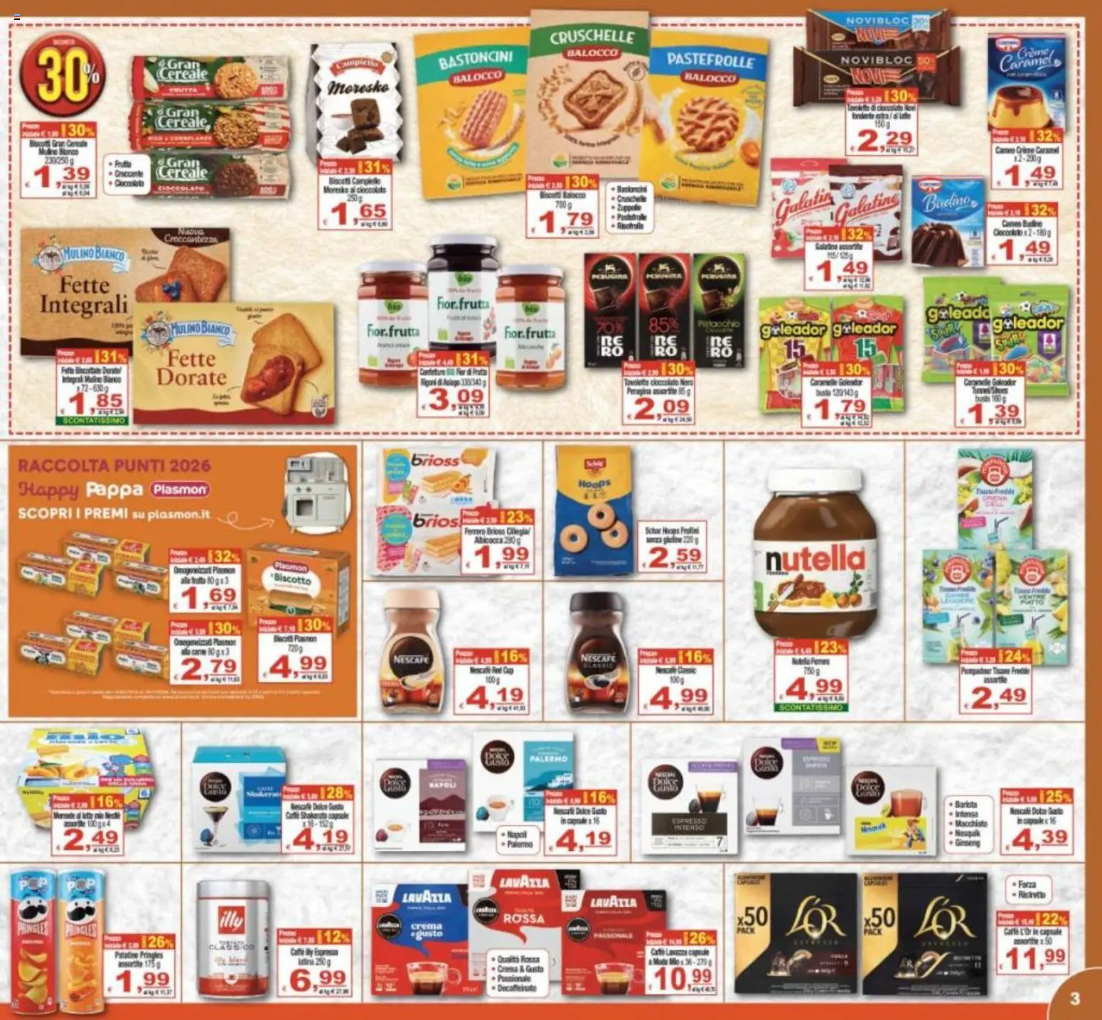 Volantino CTS del 29.05.2026 | Pagina: 3 | Prodotti: Crema, Caffè, Cioccolato, Caramelle