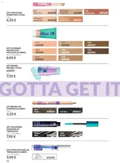Avon katalog akcije – veljaven od 01.10.2026 | Stran: 58 | Izdelki: Korektor, Maskara, Svinčnik