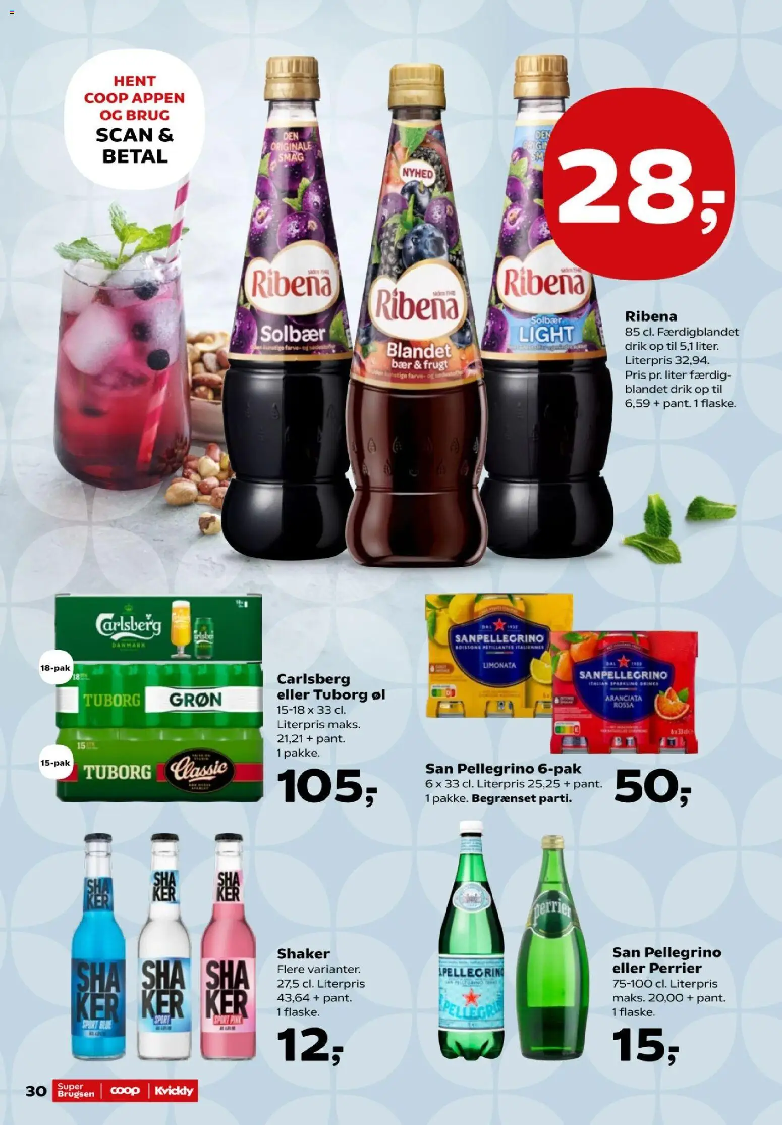 Kvickly tilbudsavis – gyldig fra 23/10/2026 | Side: 32 | Produkter: Juice, Øl, Solbær