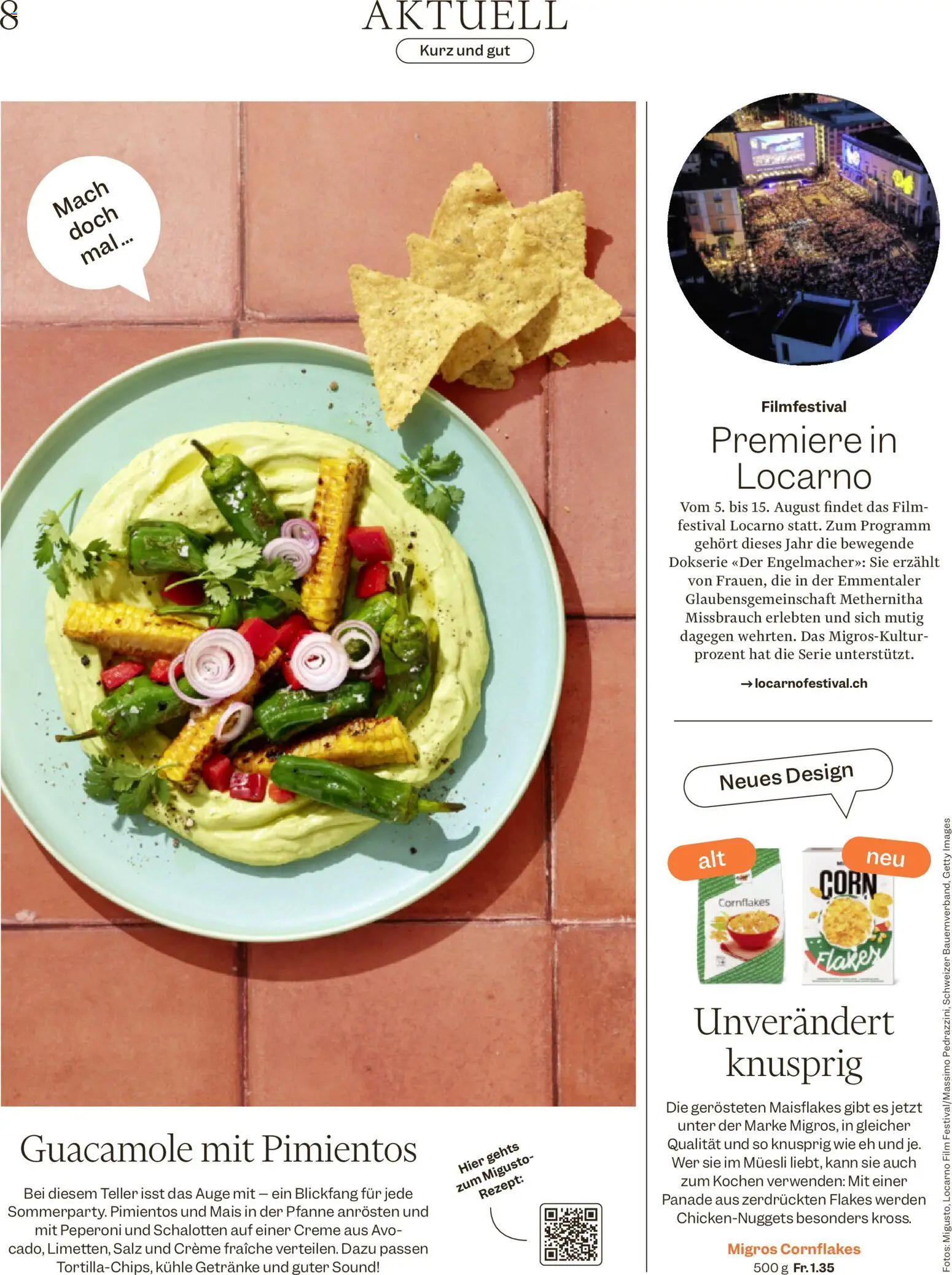 Migros aktionen Magazin – gültig ab 29.07.2026 | Seite: 8