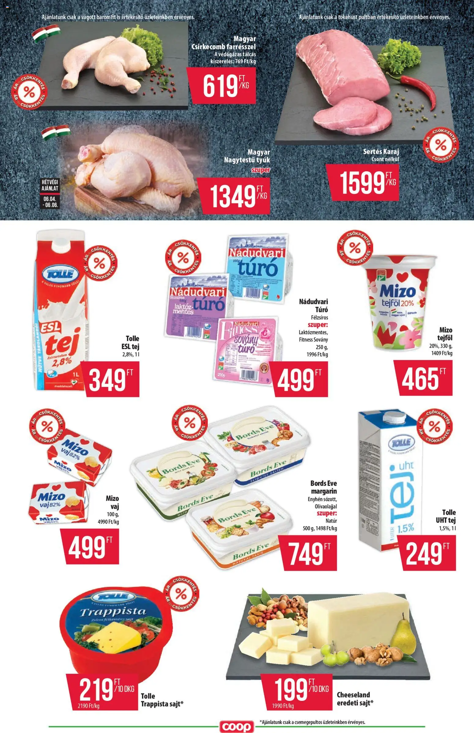 COOP akciós ujság - amely érvényes a következő dátumtól: 04.06.2026 | Oldal: 3
