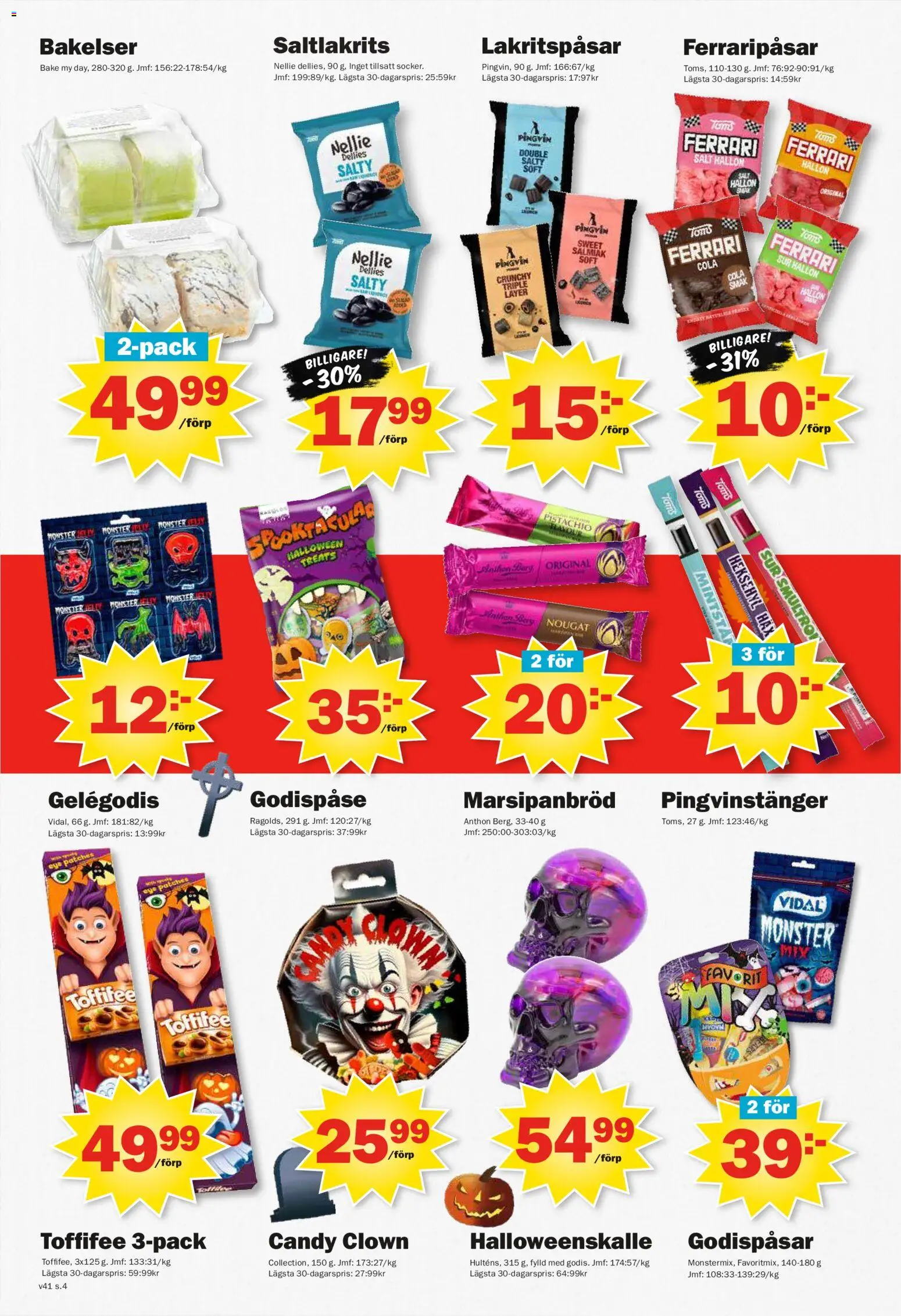Pekås reklamblad aktuell från 05/10/2026 | Sida: 4 | Produkter: Salt, Hallon