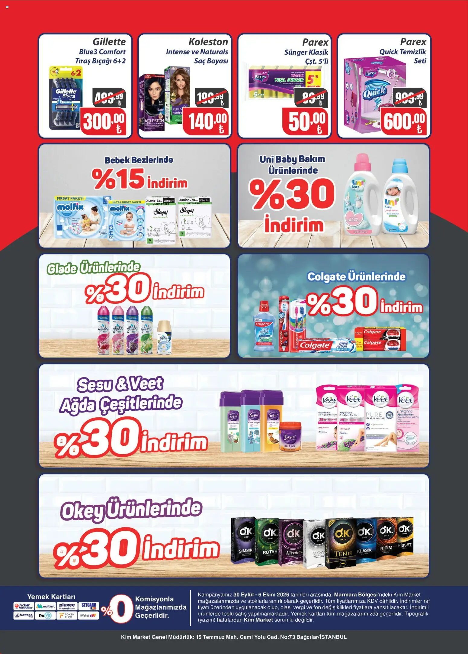 Kim Market Katalog - Marmara Insert - 30 Eylül 2026 tarihinden itibaren geçerlidir | Sayfa: 7 | Ürünler: Raf