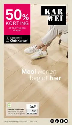 KARWEI folder - Voorbeeld van een folder van KARWEI, geldig van 07-09-2026
