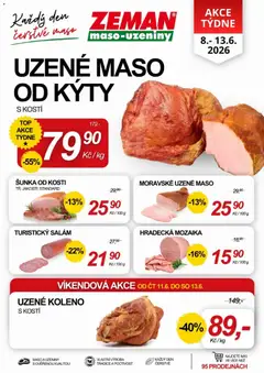 Náhled letáku Prodejny Zeman leták od 08.06.2026