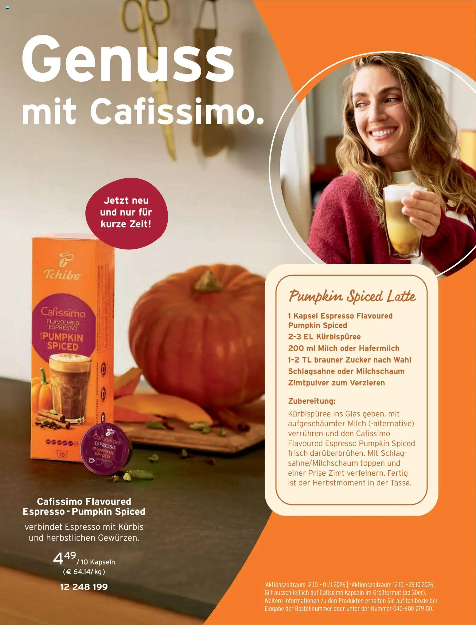 Angebote Tchibo – gültig ab 01.11.2026 | Seite: 183 | Produkte: Schlagsahne, Milch, Hafermilch, Zucker