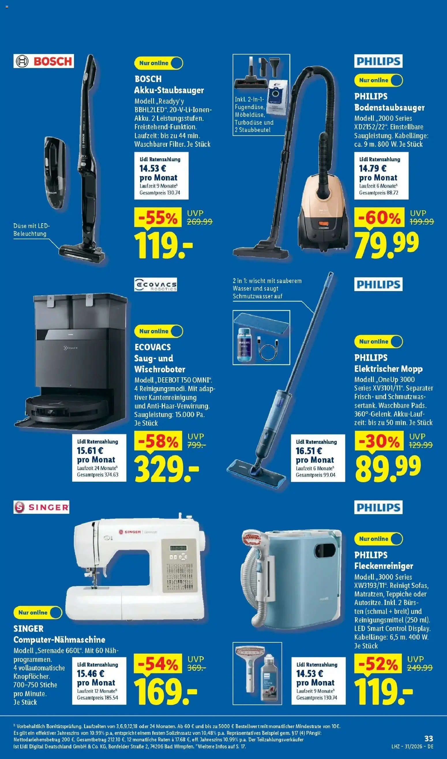 Lidl Prospekt Braunschweig – gültig ab 27.07.2026 | Seite: 11 | Produkte: Bosch, Philips, Bad, Wasser