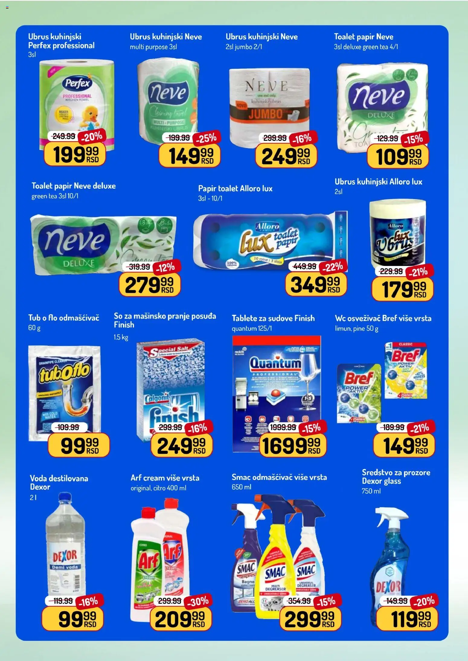 Aman katalog - važi od 20.07.2026 | Strana: 40 | Proizvode: Bref, Finish, Ubrus, Voda