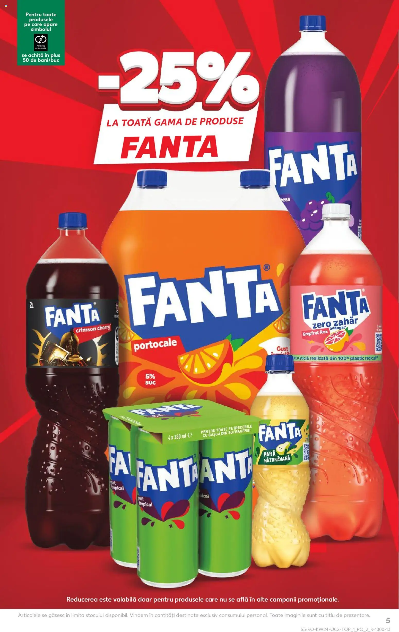 Noul catalog Kaufland – valabil de la 10.06.2026 | Pagină: 5 | Produse: Unt, Suc, Portocale, Zahăr