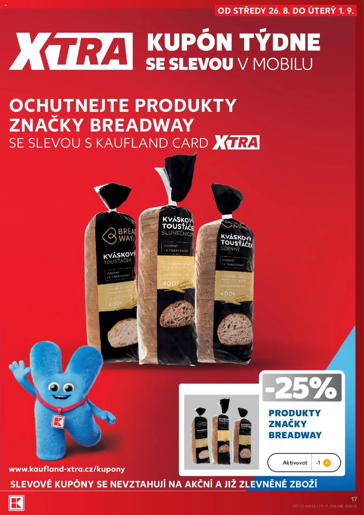 Kaufland leták - Praha 4 od 26.08.2026 | Strana: 17