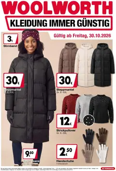 Woolworth Wochenangebote ab 30.10.2026 gültig