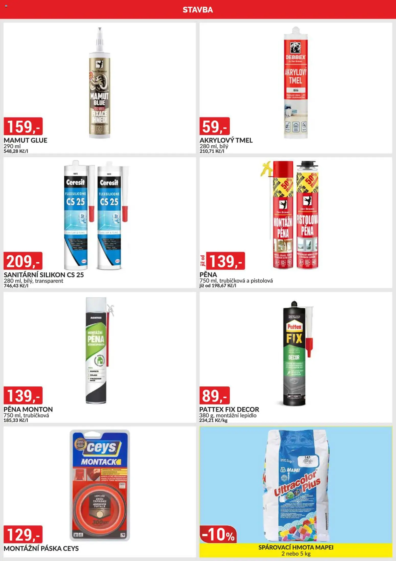 BAUMAX leták od 01.07.2026 | Strana: 42 | Produkty: Silikon