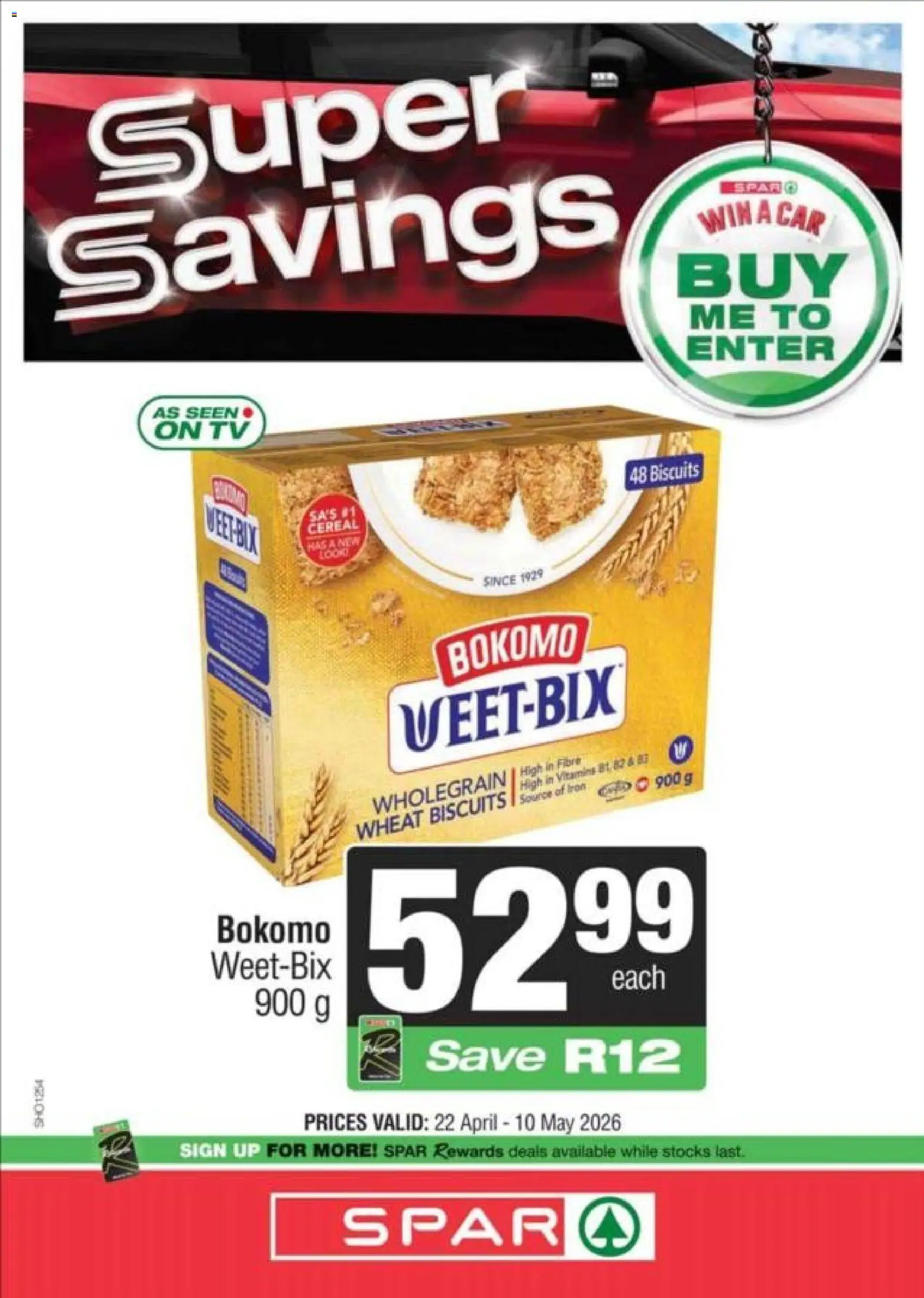 New KWIKSPAR catalogue – valid from 11.05.2026 | Page: 13 | Products: Iron, TV, Biscuits