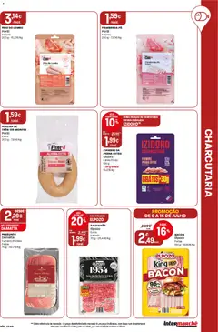 Pré-visualização Intermarché folheto válido de 09/07/2026 | Página: 13 | Produtos: Base, Lombo, Carne, Alheira