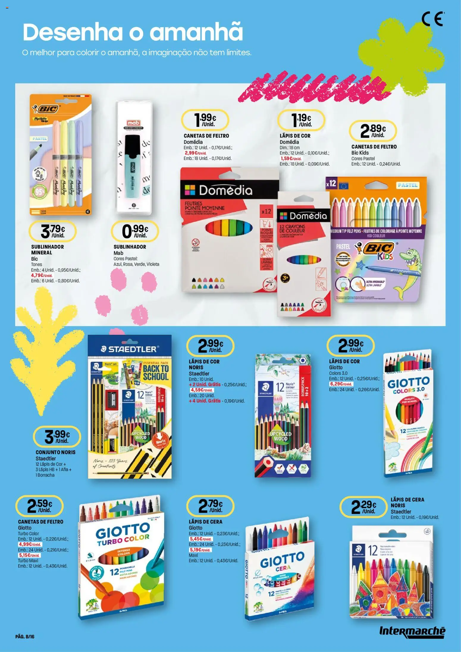 Intermarché Especial Regresso às Aulas │ válido de 20/08/2026 | Página: 8 | Produtos: Cera