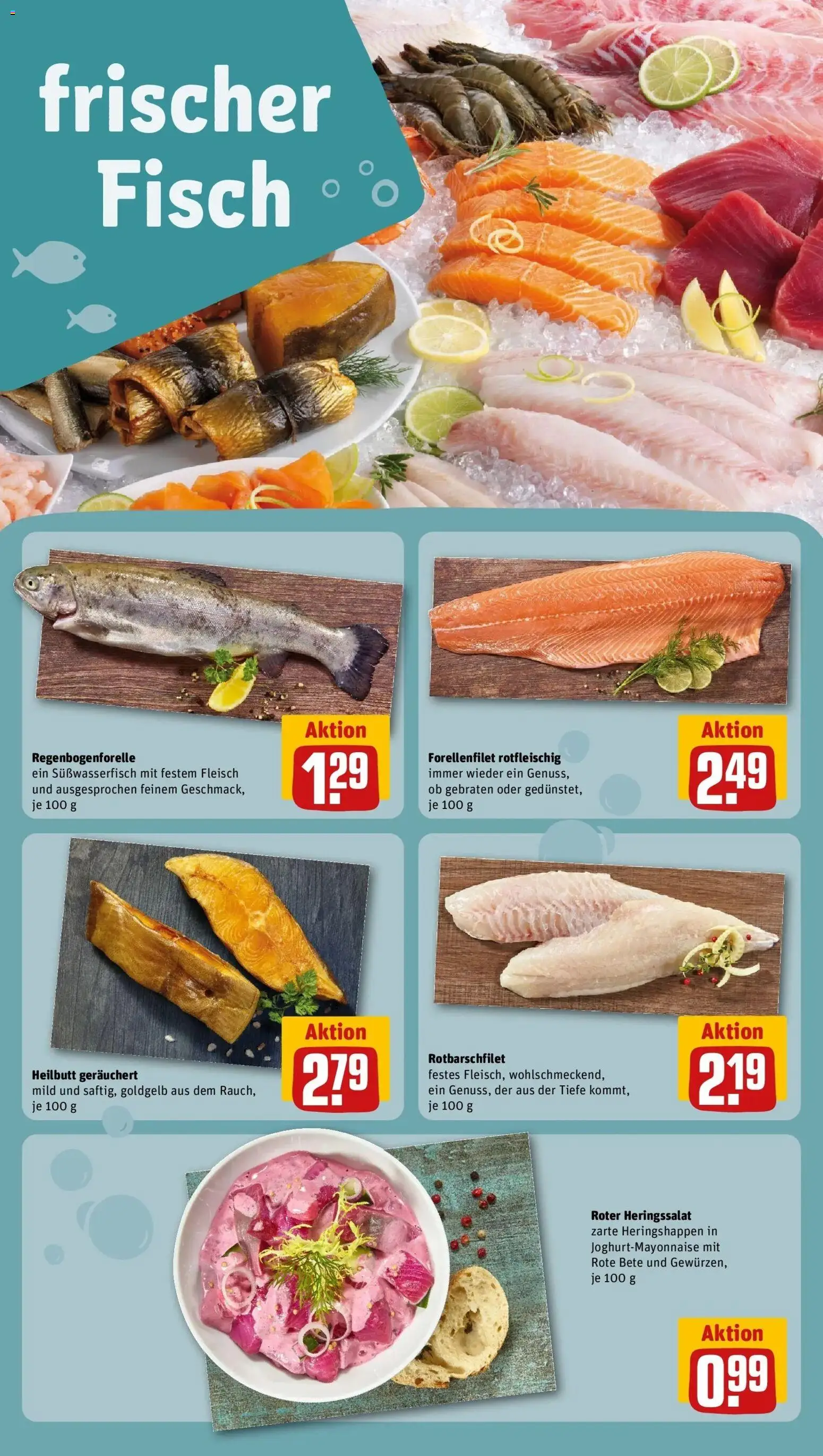 REWE Prospekt ab 14.09.2026 zum Blättern » Angebote | Seite: 34 | Produkte: Fisch, Fleisch