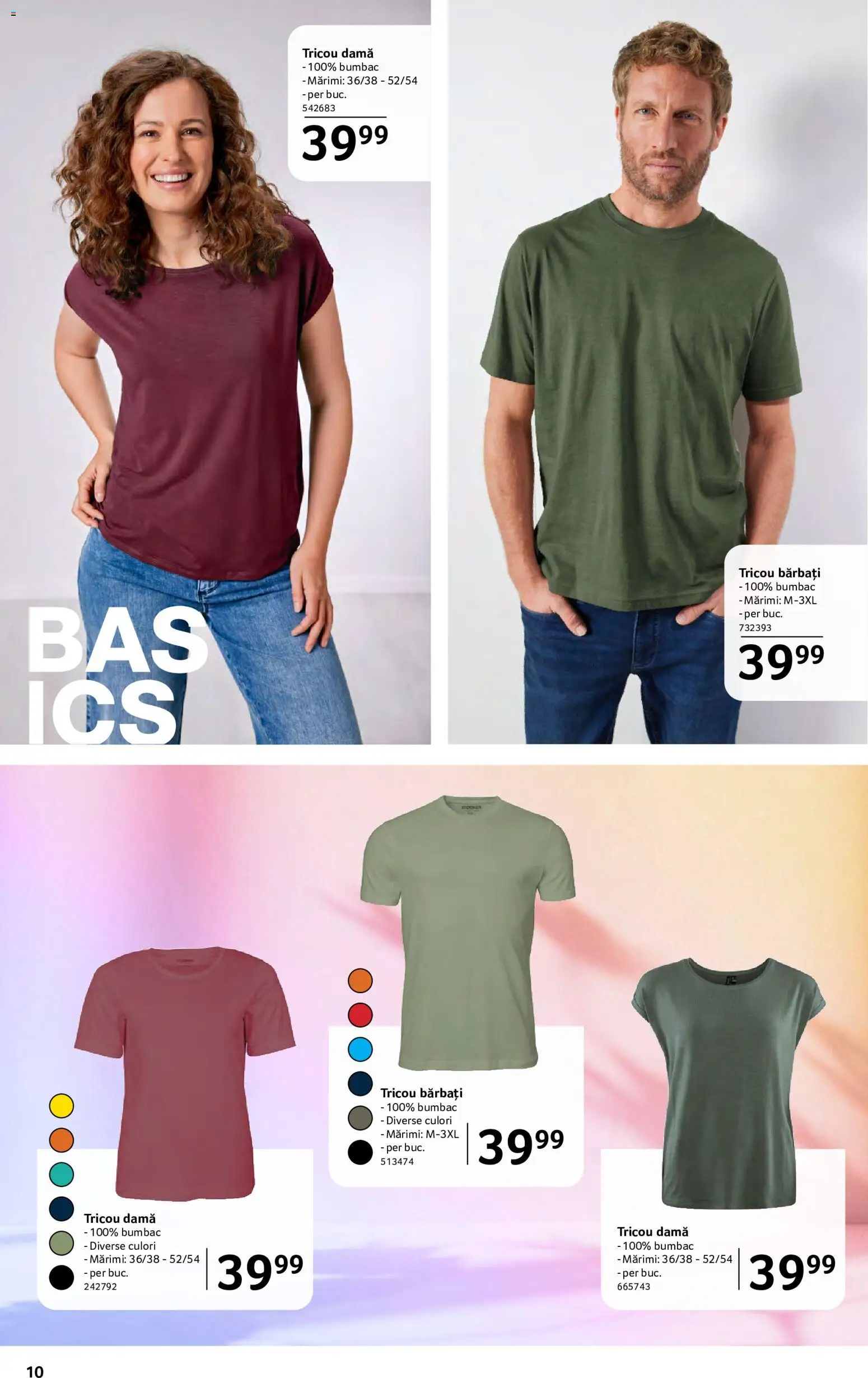 Noul catalog Selgros – valabil de la 15.05.2026 | Pagină: 10 | Produse: Tricou