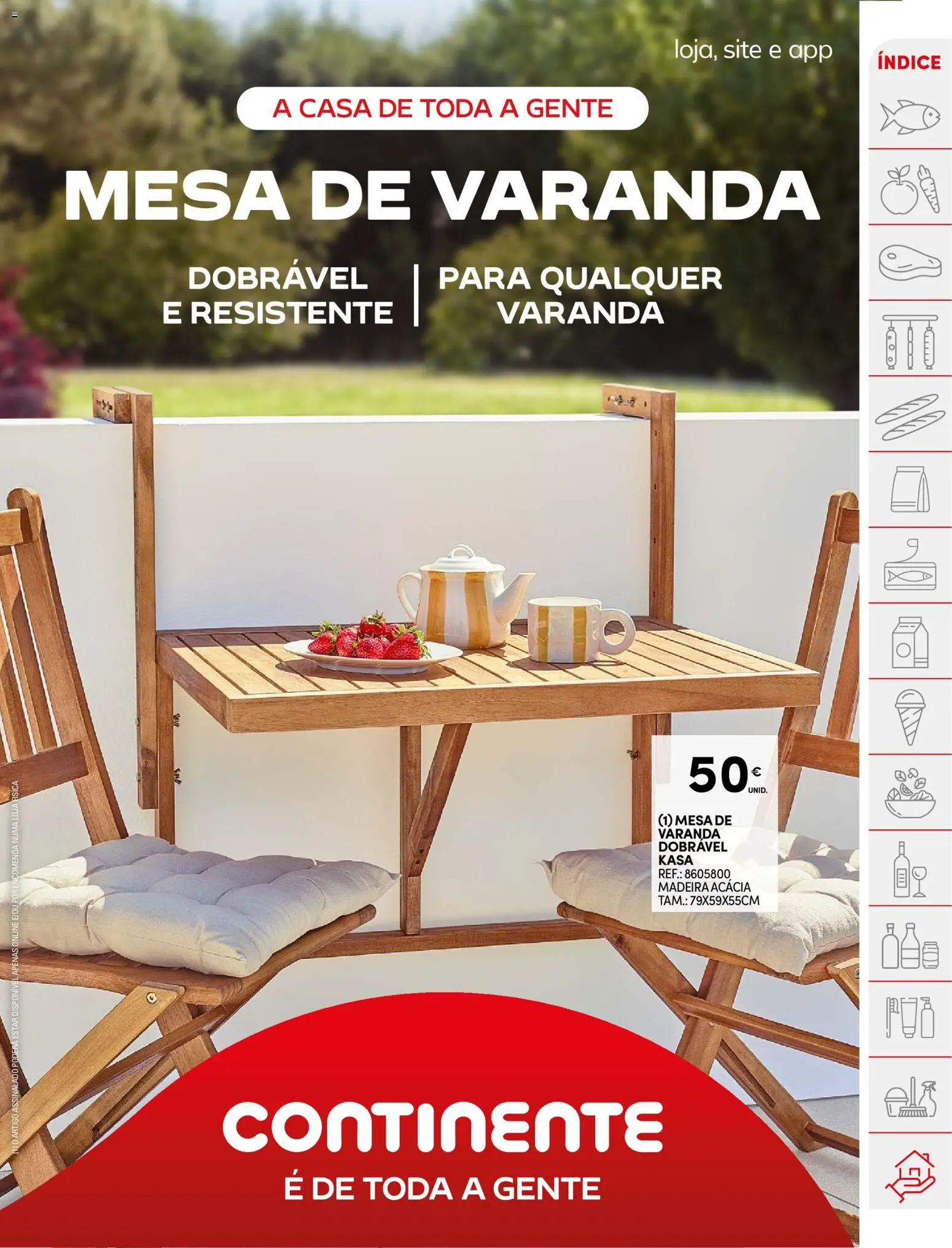 Continente folheto │ válido de 19.05.2026 | Página: 51 | Produtos: Mesa