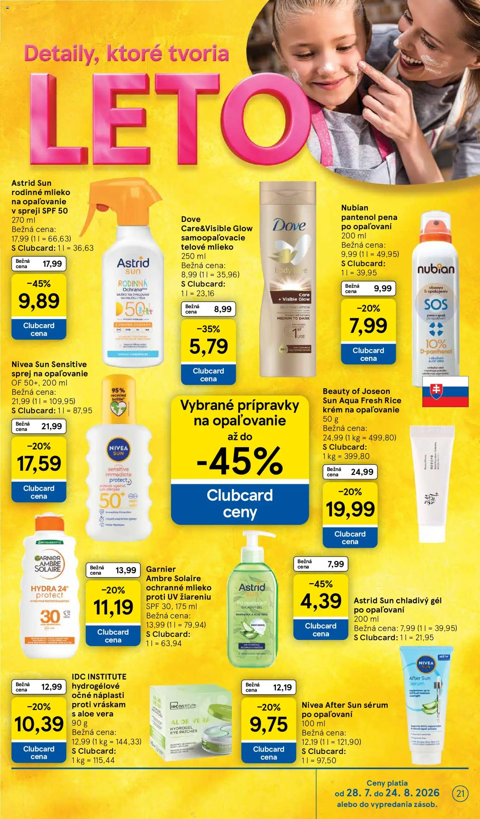 Nové Tesco akcie – leták je platný od 05.08.2026 | Strana: 21
