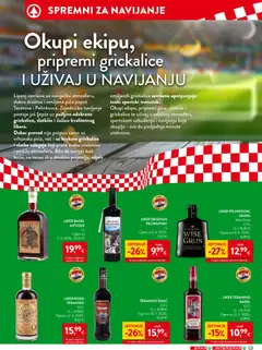 Spar Katalog - Pregled kataloga iz trgovine Spar, vrijedi od 24.06.2026 | Stranica: 4 | Proizvodi: Pelinkovac, Liker, Teranino, Zdjela