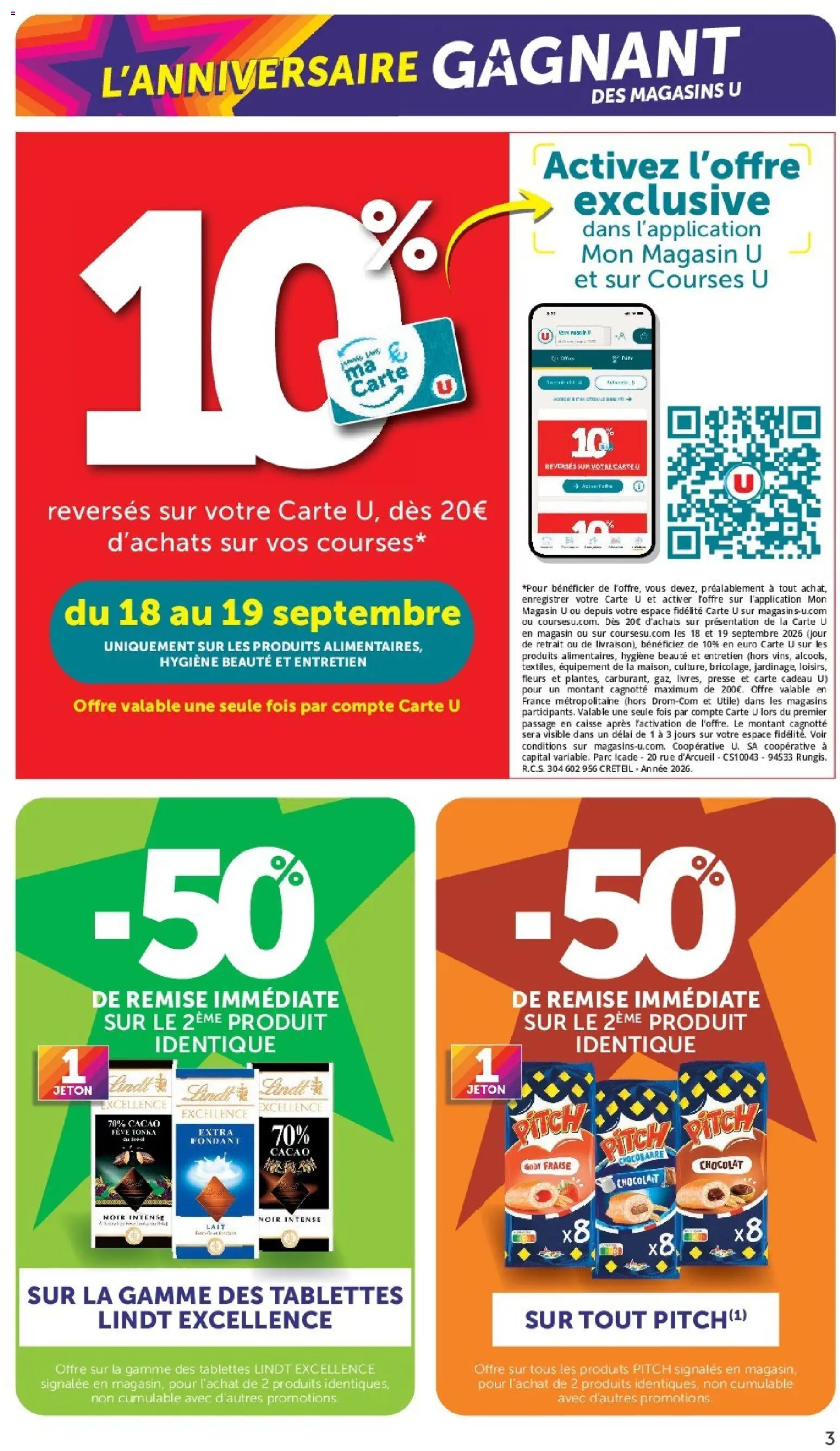 {H1} | Page: 3 | Produits: Fleurs, Lait, Chocolat, Lindt
