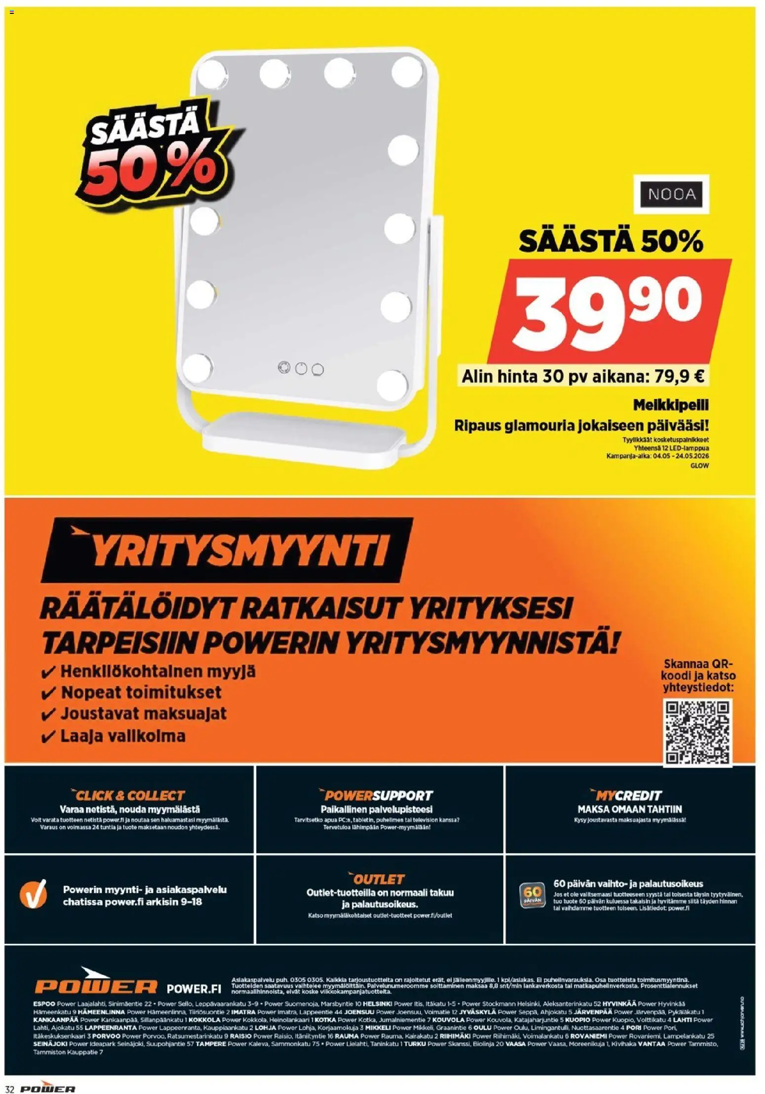 Power tarjoukset – voimassa 11.05.2026 alkaen | Sivu: 32