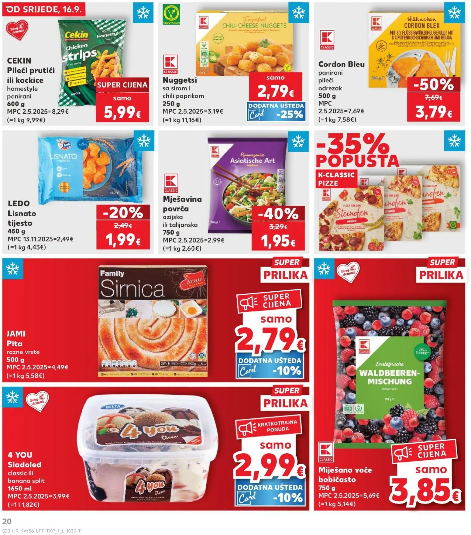 Kaufland katalog | vrijedi od 16.09.2026 | Stranica: 20