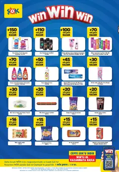 30 Eylül 2026 tarihinden itibaren geçerli olan Şok Market kataloğu önizlemesi | Sayfa: 10 | Ürünler: Deodorant, Piliç, Tavuk budu, Sucuk