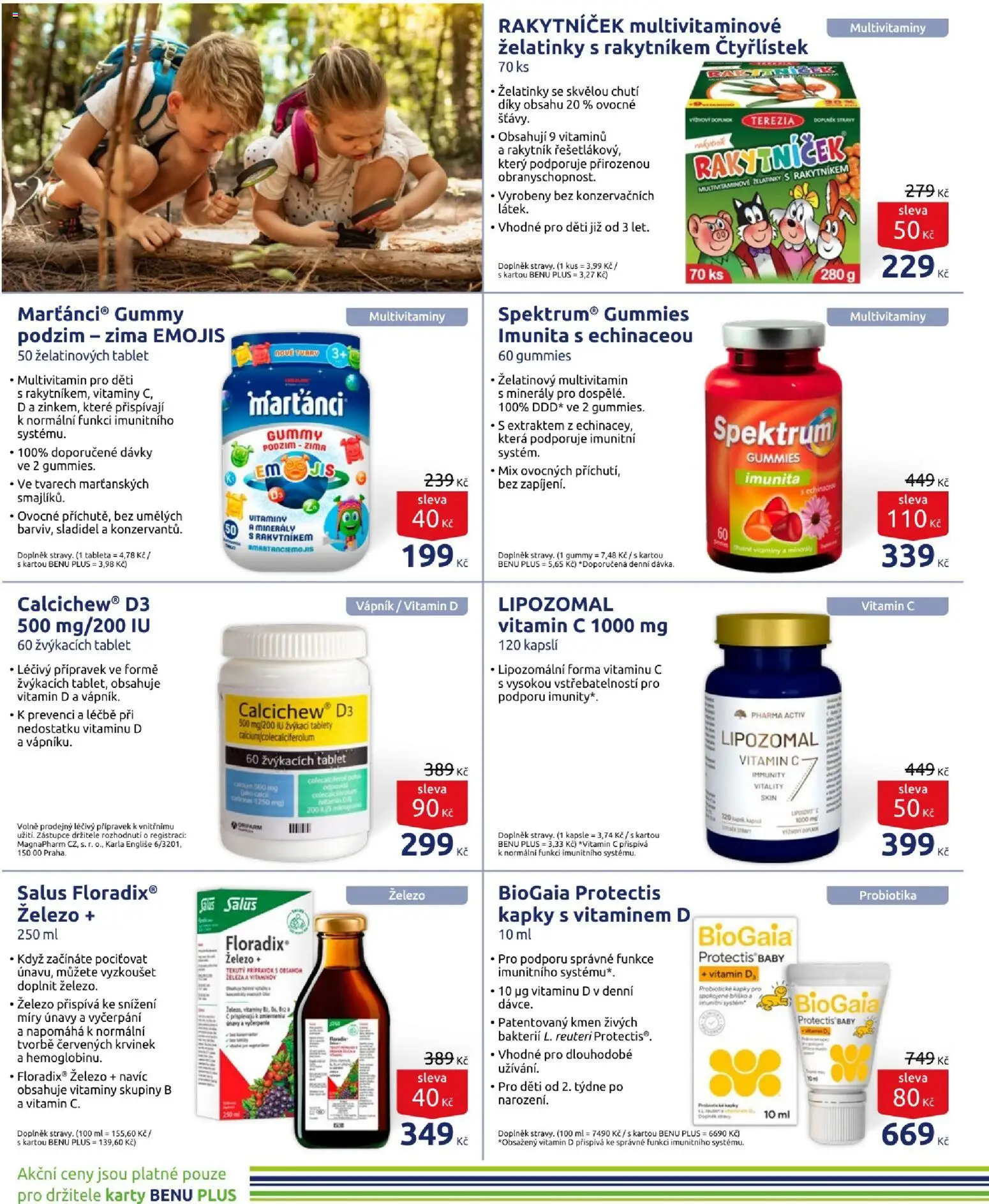 Benu leták od 01.09.2026 | Strana: 14 | Produkty: Vitamin c, Kapsle, Multivitamin, Tablet