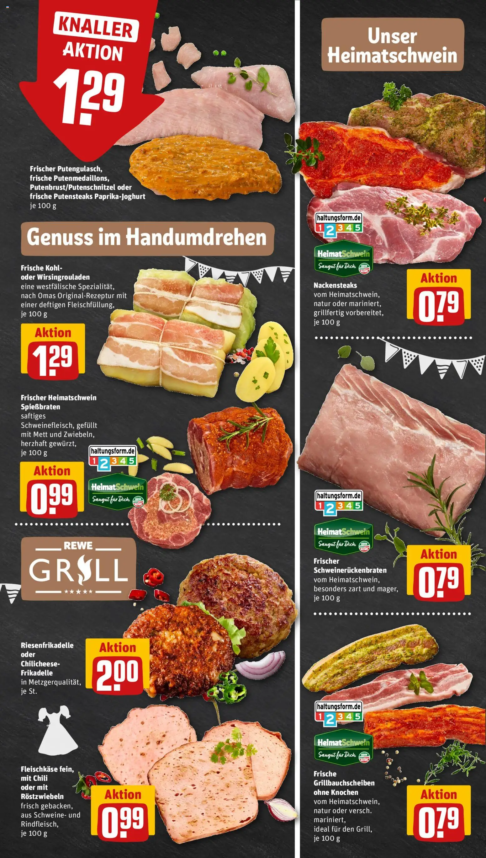Rewe ihr Kaufpark Prospekt – gültig ab 14.09.2026 | Seite: 9 | Produkte: Nackensteaks, Grill, Chili